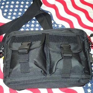 Canvas men crossbody bag. Great for camera or travel.